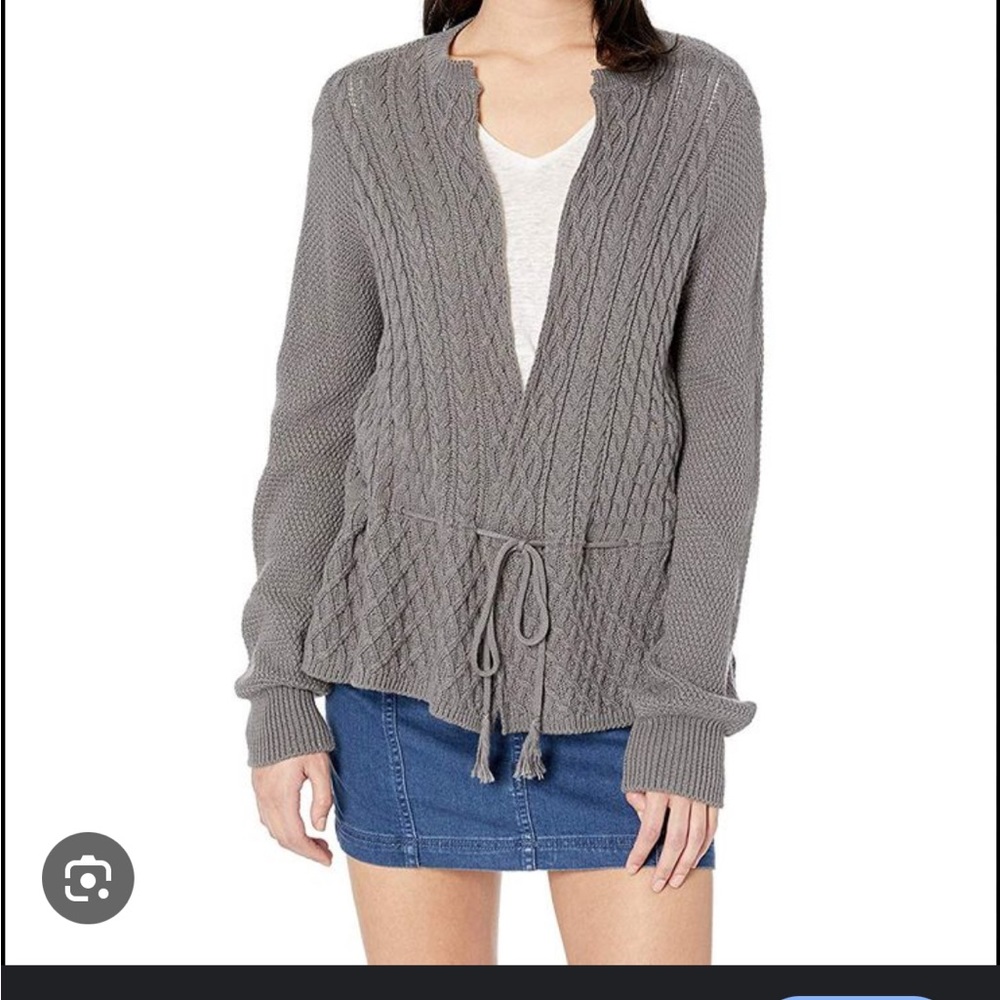 GUC O’Neill Donnie Cardigan Sweater in Gunmental